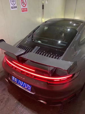 Hochwertiger Kohlenstofffaserspoiler Kohlenstofffaserspoiler für Porsche 911 992 992 für TechArt Style Spoiler