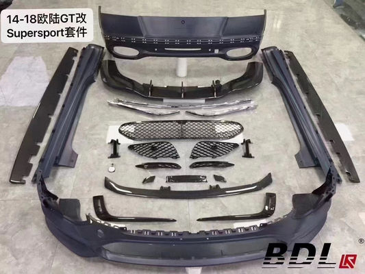 Für Bentley Continental GT Body Kit Continental Upgraded Supersports Style Vorder- und Hinterstoßfänger-Körperkits