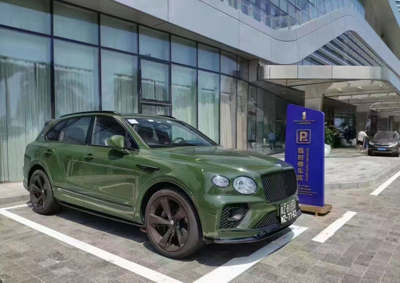 Für Bentley Bentayga Carbon Fiber Body Kit Bentayga Upgrades SPE-Stil Carbon Fiber Front Lippen Diffuser Spoiler Seitenschirt