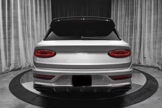 Für Bentley Bentayga Carbon Fiber Body Kit Bentayga Upgrades SPE-Stil Carbon Fiber Front Lippen Diffuser Spoiler Seitenschirt