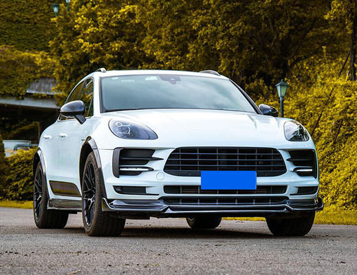 High Quality Carbon Fiber Kit Macan Body Kit für Macan Vorder- und Rückseite Röcke Spoiler Breite Bodyki
