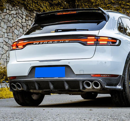 High Quality Carbon Fiber Kit Macan Body Kit für Macan Vorder- und Rückseite Röcke Spoiler Breite Bodyki
