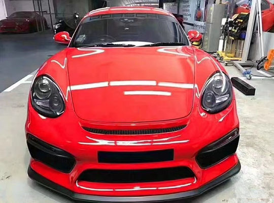 Produkte verkaufen wie Hot Cakes 987Cayman Body Kit GT4 Stil Vorder- und Rückstoßfänger Spoiler 2006-2012