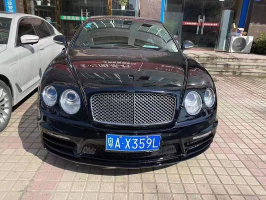 Schwarz 2013 Bentley Flying Spur Body Kit Vorder- und Rückstoßfänger Spoiler Auspuffkit
