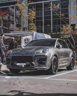 Cayenne-Karbonfaserkörper für Porsche Cayenne MTR Trockenkarbonfaserkörper für Vorder- und Rückstoßfänger