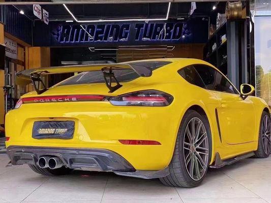 2022 Neue Produkte 987Cayman 981Boxster 718 Kohlenstofffaserspoiler für Porsche 987 981 718 Kohlenstofffaserspoiler Flügel