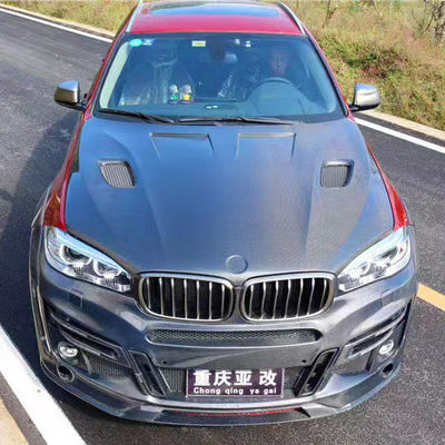 Verkauf für BMW X5 X6 F15 F16 Kohlenstofffaserkappe Kohlenstofffaserkappe X5 X6 Kohlenstofffaser Abdeckung