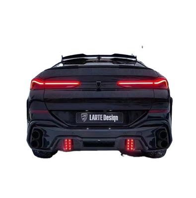 Warmverkauf G06 X6 Kohlenstofffaserkörper-Kit Forbmw X6 Kohlenstofffaser Front Schaufel Rücken Diffusor Spoiler Cover