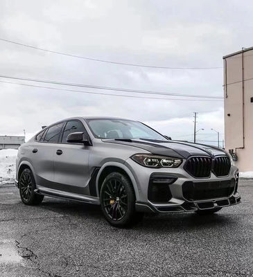 Warmverkauf G06 X6 Kohlenstofffaserkörper-Kit Forbmw X6 Kohlenstofffaser Front Schaufel Rücken Diffusor Spoiler Cover