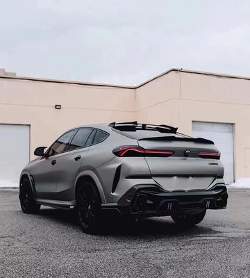 Warmverkauf G06 X6 Kohlenstofffaserkörper-Kit Forbmw X6 Kohlenstofffaser Front Schaufel Rücken Diffusor Spoiler Cover