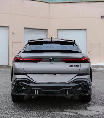Warmverkauf G06 X6 Kohlenstofffaserkörper-Kit Forbmw X6 Kohlenstofffaser Front Schaufel Rücken Diffusor Spoiler Cover