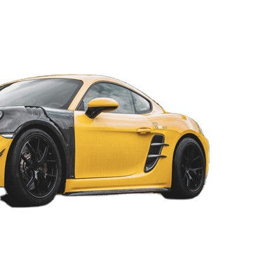 Neues Produkt für Porsche Cayman Carbon Fiber Tuyere 718 Boxster Carbon Fiber Seitenluftanschluss