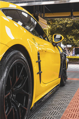 Neues Produkt für Porsche Cayman Carbon Fiber Tuyere 718 Boxster Carbon Fiber Seitenluftanschluss