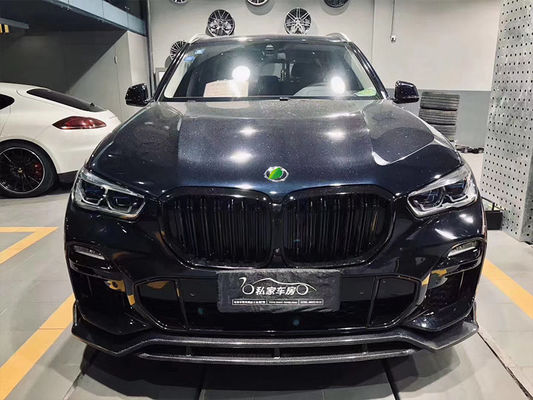 Warmverkauf X5 G05 Kohlenstofffaserkörper-Kit Forbmw X5 Kohlenstofffaser Front Schaufel Rücken Diffusor Spoiler Seitenrock