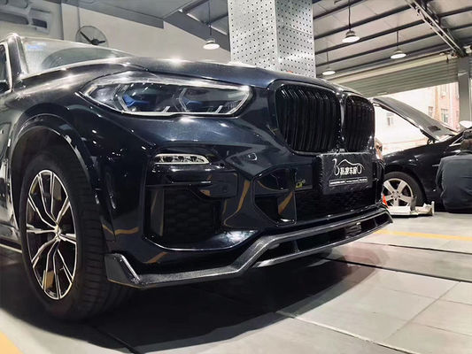 Warmverkauf X5 G05 Kohlenstofffaserkörper-Kit Forbmw X5 Kohlenstofffaser Front Schaufel Rücken Diffusor Spoiler Seitenrock
