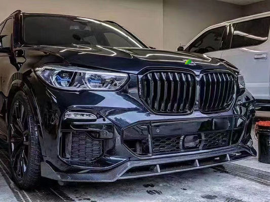 Warmverkauf X5 G05 Kohlenstofffaserkörper-Kit Forbmw X5 Kohlenstofffaser Front Schaufel Rücken Diffusor Spoiler Seitenrock