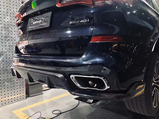 Warmverkauf X5 G05 Kohlenstofffaserkörper-Kit Forbmw X5 Kohlenstofffaser Front Schaufel Rücken Diffusor Spoiler Seitenrock