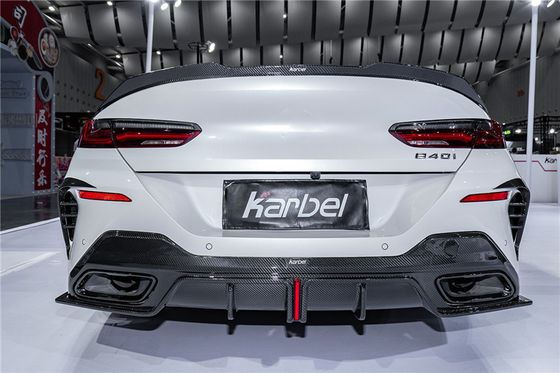 Warmverkauf G14 G15 G16 840i 850i Kohlenstofffaserkörper-Kit Forbmw 8 Serie Vorder Schaufel Hinter Diffusor-Spoiler