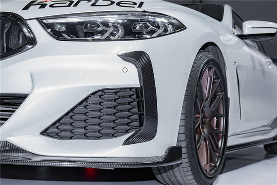 Warmverkauf G14 G15 G16 840i 850i Kohlenstofffaserkörper-Kit Forbmw 8 Serie Vorder Schaufel Hinter Diffusor-Spoiler