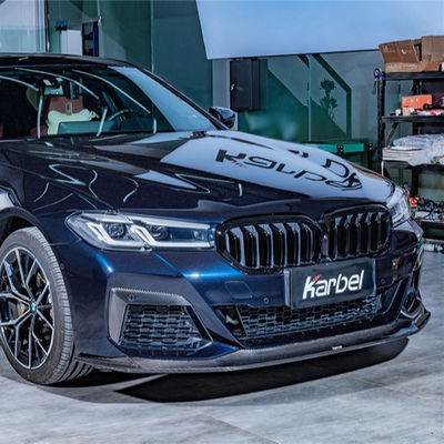 Warmverkauf G30 G38 530i Kohlenstofffaserkörper für BMW 5er Reihe Kohlenstofffaser Front Schaufel Hinter Diffusor Spoiler