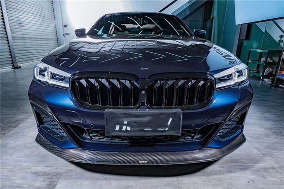 Warmverkauf G30 G38 530i Kohlenstofffaserkörper für BMW 5er Reihe Kohlenstofffaser Front Schaufel Hinter Diffusor Spoiler
