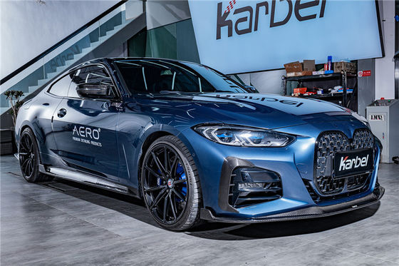 Warmverkauf G22 G23 425i 430I Kohlenstofffaserkörper für BMW 4er Reihe Kohlenstofffaserkopf Front Schaufel Hinter Diffusor