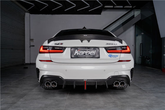 Hohe Qualität Trockene Kohlenstofffaser G20 G28 320 325 330 Kohlenstofffaser Körper-Kit für BMW 3 Serie Front Lippe Heck Diffusor Spoiler
