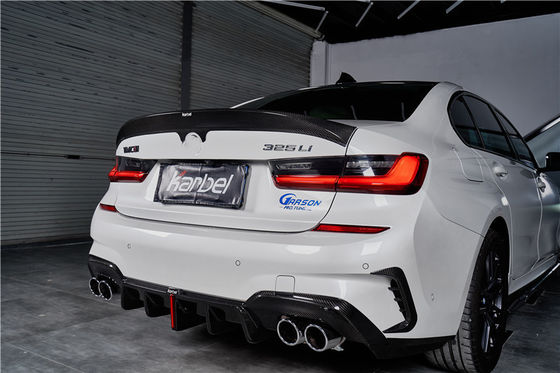 Hohe Qualität Trockene Kohlenstofffaser G20 G28 320 325 330 Kohlenstofffaser Körper-Kit für BMW 3 Serie Front Lippe Heck Diffusor Spoiler