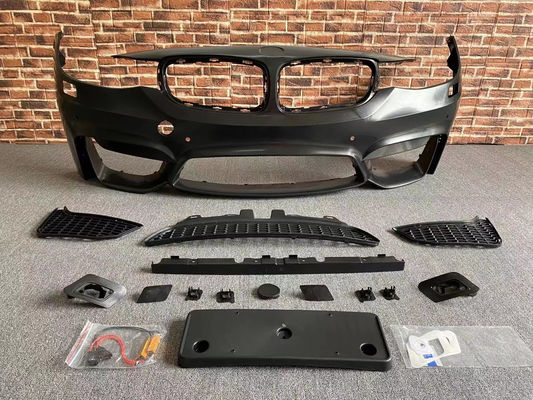 PP Kunststoff Material F34 3 Serie GT 320 330 328i Body Kit F34 Upgrade M4 Stil Vorder- und Hinterstoßfänger