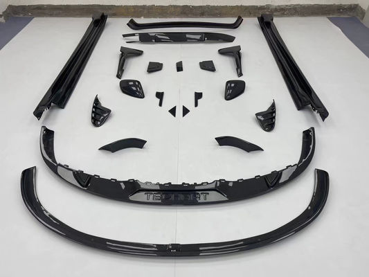 Für Porsche Taycan Kohlenstofffaserkörper Kit Taycan Upgrade Tech Style Kohlenstofffaserkörper Kit