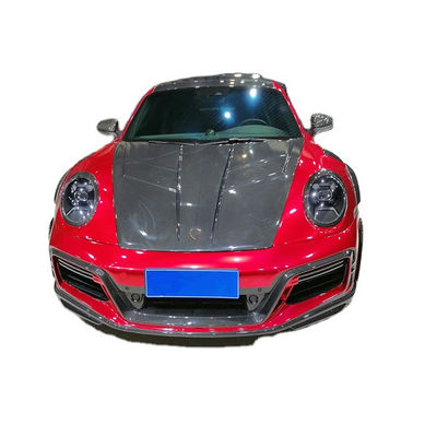 Autoteile für Porsche 911 992 Karosserie-Kit 911 992 Turbo Upgraded Techart Style Vorder- und Hinterstoßschutzschutzkarosserie-Kit