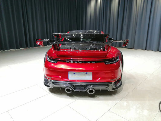 Autoteile für Porsche 911 992 Karosserie-Kit 911 992 Turbo Upgraded Techart Style Vorder- und Hinterstoßschutzschutzkarosserie-Kit