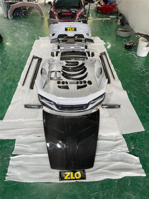 Autoteile für Porsche 911 992 Karosserie-Kit 911 992 Turbo Upgraded Techart Style Vorder- und Hinterstoßschutzschutzkarosserie-Kit