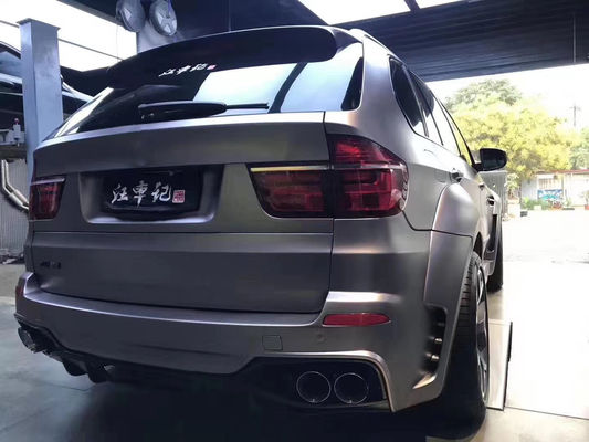 Für BMW E70 E71 X5 Body Kit FPR Material X5 E70 E71 Upgrade PD Style Vorder- und Hinterstoßfänger Breitkörper