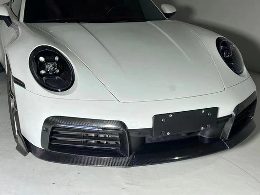 Autoteile für Porsche 911 992 Kohlenstofffaserkörper-Kit 911 992 Upgraded Bras-Stil Front Schaufel Diffuser Spoiler-Körper-Kit