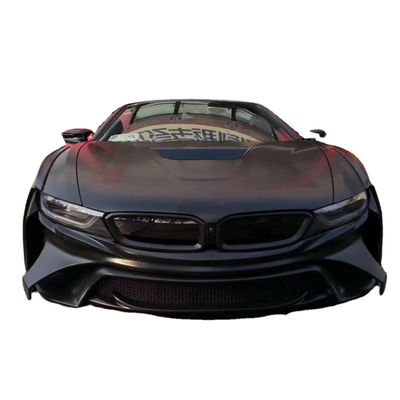 Für BMW I8 Kohlenstofffaserkörper-Kit I8 Upgrade Energie-Stil Front- und hinteren Stoßfänger Spoiler Widebody Kit