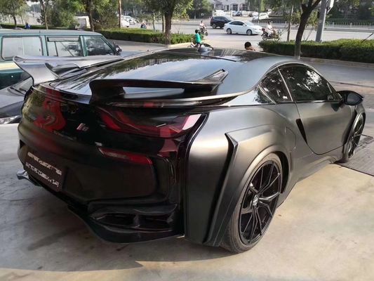 Für BMW I8 Kohlenstofffaserkörper-Kit I8 Upgrade Energie-Stil Front- und hinteren Stoßfänger Spoiler Widebody Kit