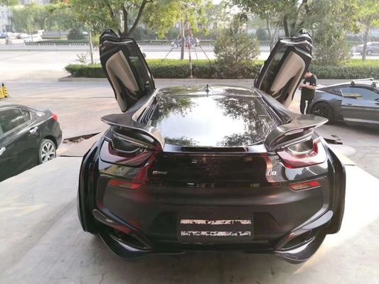 Für BMW I8 Kohlenstofffaserkörper-Kit I8 Upgrade Energie-Stil Front- und hinteren Stoßfänger Spoiler Widebody Kit