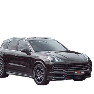 Autoteile für Porsche Cayenne Faser Körper Kit Cayenne Kohlenstofffaser Front Spreader Spoiler