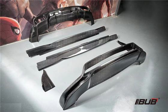 Autoteile für Porsche Cayenne Faser Körper Kit Cayenne Kohlenstofffaser Front Spreader Spoiler