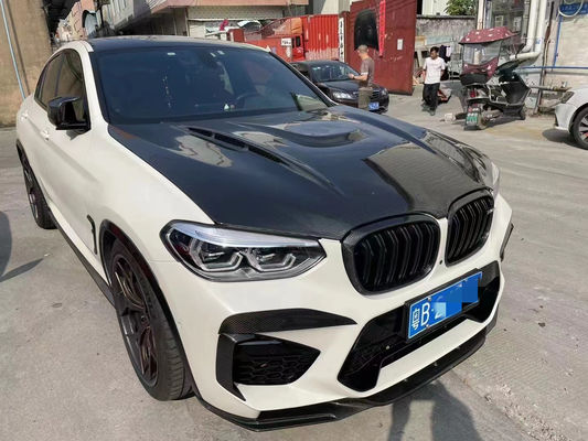 Für BMW X3M X4M F97 F98 Kohlenstofffaser Maschinendeckung Trockenes Kohlenstofffasermaterial X3M X4M Kohlenstofffaser Motorhaube