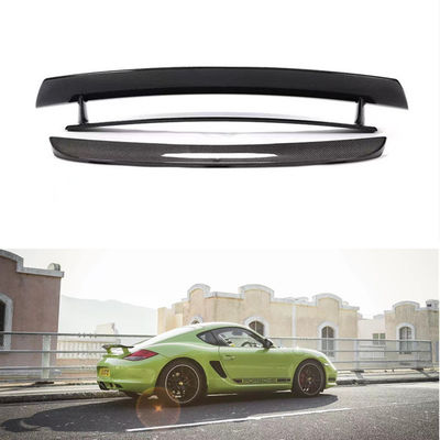Autoteile für Porsche 987 Kohlenstofffaserspoiler 987 Upgraded Cayman R Style Tail Spoiler 987 Body Kit