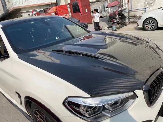 Für BMW X3M X4M F97 F98 Kohlenstofffaser Maschinendeckung Trockenes Kohlenstofffasermaterial X3M X4M Kohlenstofffaser Motorhaube