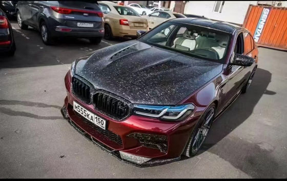 Für die BMW 5er G30 G38 F90 Maschinendeckung aus Kohlenstofffaser G30 G38 F90 Trockenkohlenstofffaser Motoröffnung