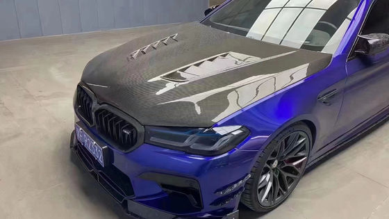 Für die BMW 5er G30 G38 F90 Maschinendeckung aus Kohlenstofffaser G30 G38 F90 Trockenkohlenstofffaser Motoröffnung