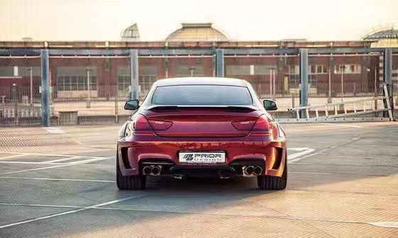Für BMW 6er F12 F13 Karosserie-Kit FPR Material F12 F13 Upgraded Prior Design Style Karosserie-Kit Spoiler