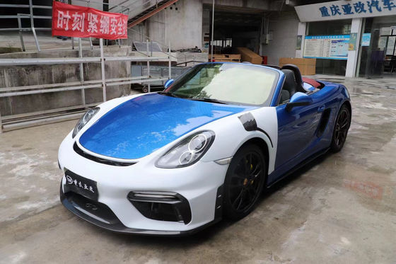 Autoteile für Porsche 981Boxster Cayman Body Kit 981Boxster Cayman Upgraded GT4-Style Vorder- und Rückstoßfänger Body Kit