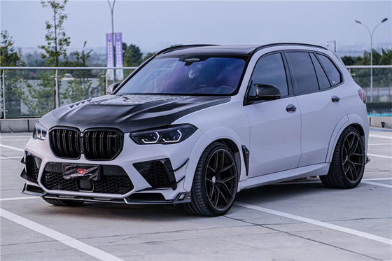 Autoteile Kohlenstofffaserkörper-Kit für BMW X5M X5M Kohlenstofffaserkappe X5M Front Schaufel Diffusor Spoiler X5M Breitkörper-Kit