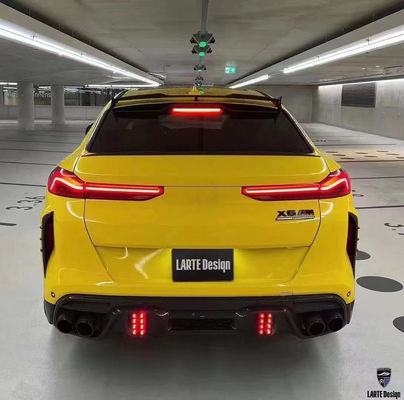 Autoteile für BMW X6M F96 Kohlenstofffaserkörper-Kit X6M F96 Upgraded LARTE Design Style Front Schaufel Diffuser Spoiler-Körper-Kit