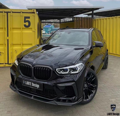 Autoteile für BMW X5M F95 Kohlenstofffaserkörper-Kit X5M F95 Upgraded LD-Stil Front Schaufel Diffuser Spoiler-Körper-Kit